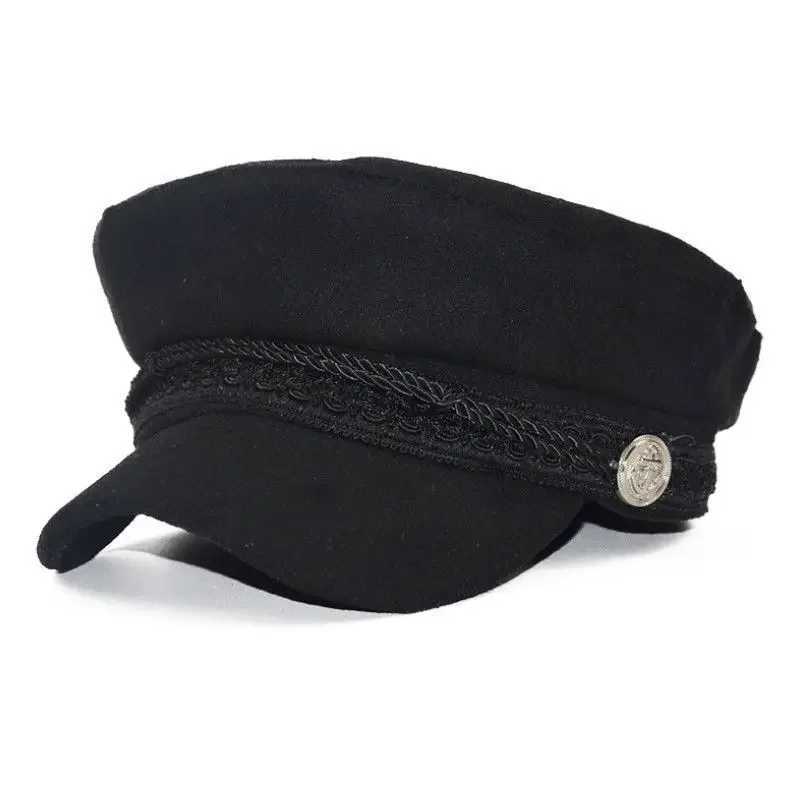 Fashion Men Wen Autumn Winter Fashion Berets Cs Greek Fisherman Sailor C Fiddler Hat Peaked C Berets Elastic Band Y251025
