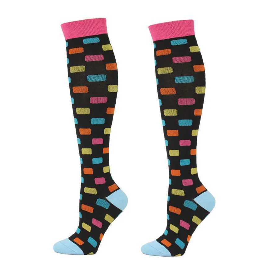 Compression Socks for Sport Enthusiasts Men Women Great for Cycling Running Yoga Football Basketball Rugby Hiking Y251024