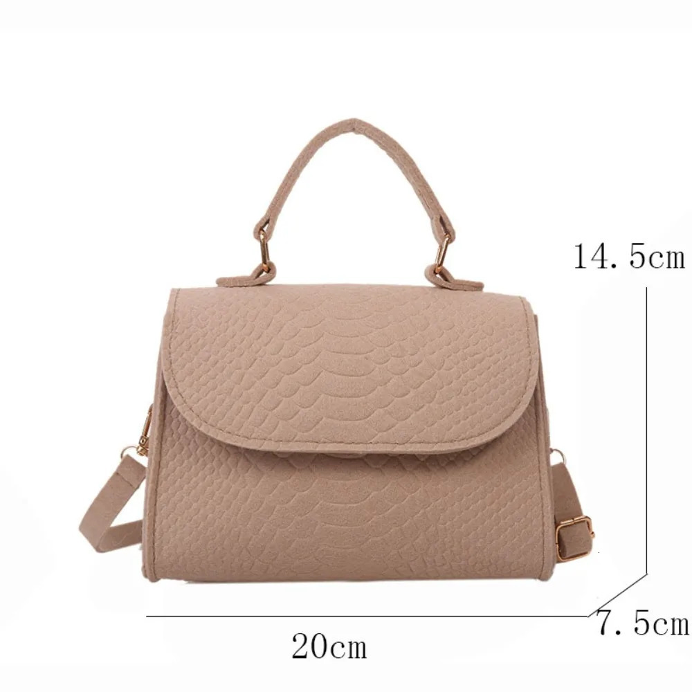 Ladies Bags Trend Handbags Retro Square Crossbody Female Shoulder for Women 2024 251018