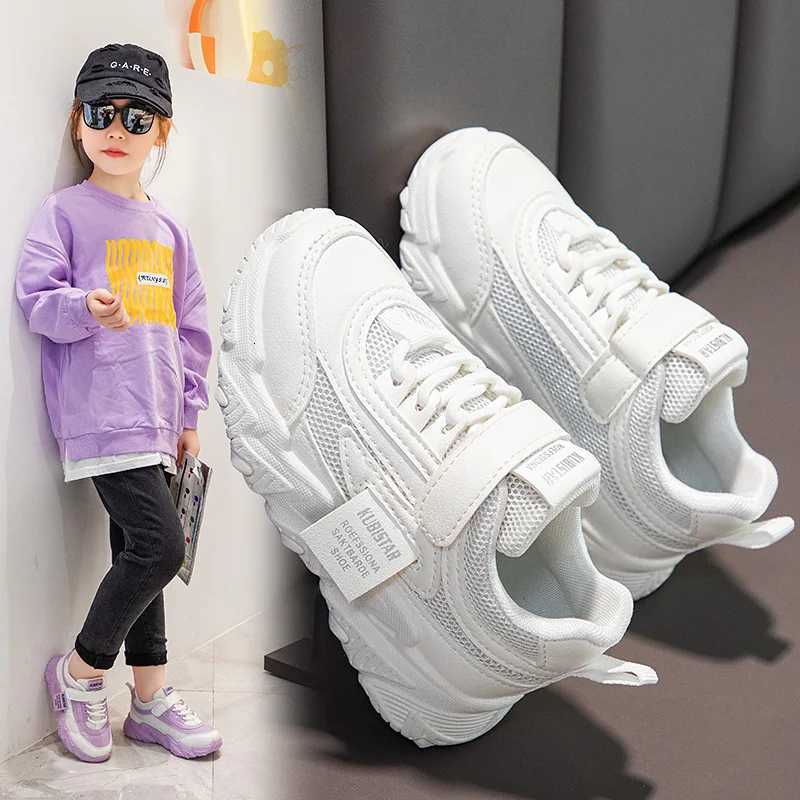 Children Casual Shoes Spring Autumn New Children Causal Surface Girl Mesh Surface Ventilation Student Girl 2024 SimpleT251025