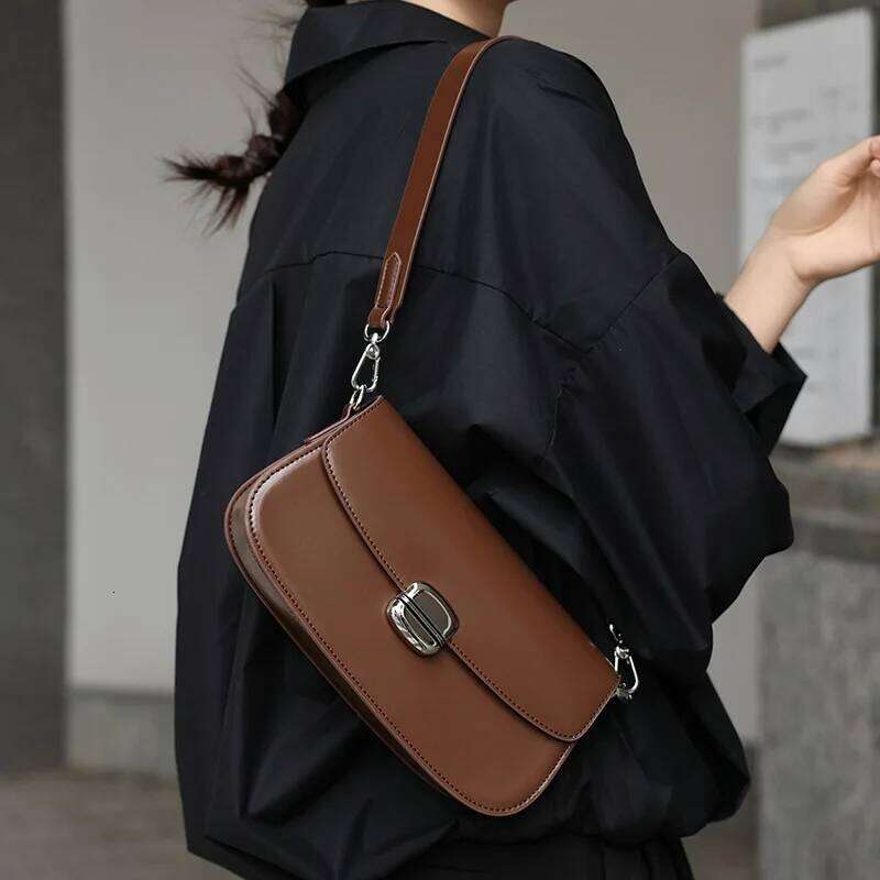 Jonlily Women Genuine Leather Shoulder Female Fashion Handbag Totes Casual Crossbody Bag Small Daybag Mini Purse -Kg2007 251023 1025