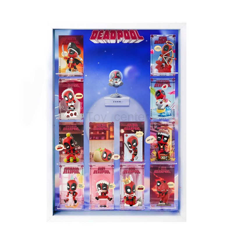 Disney POPMART Marvel Deadpool Series Blind Box Scene Display Box Peripheral Gift Figurine H251025