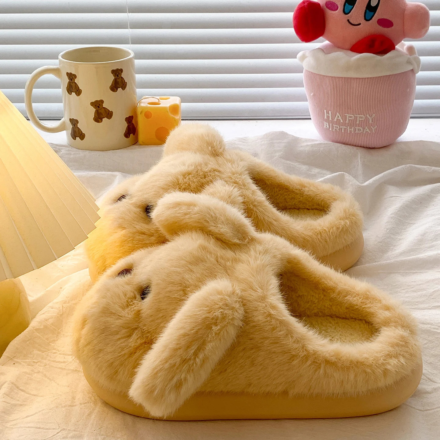 Cartoon Fluffy Womens Slippers Home Winter er Shoes Girls Indoor Casual Fuzzy Fur Slides Elegant Flats Footwear251020