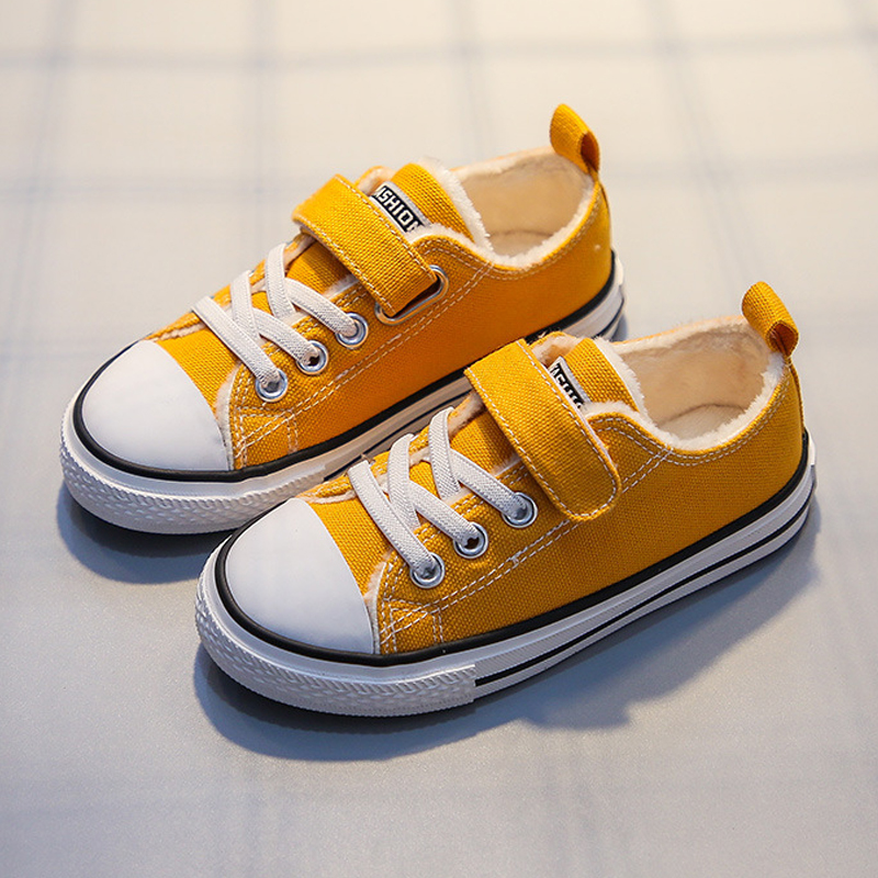 Kids Canvas Shoes Toddler Infant Design Canvas Shoes Happysteps Children Boy Girl Walking Cloth Sneakers Sizes 19 - 36 US4C-US4Y H1189