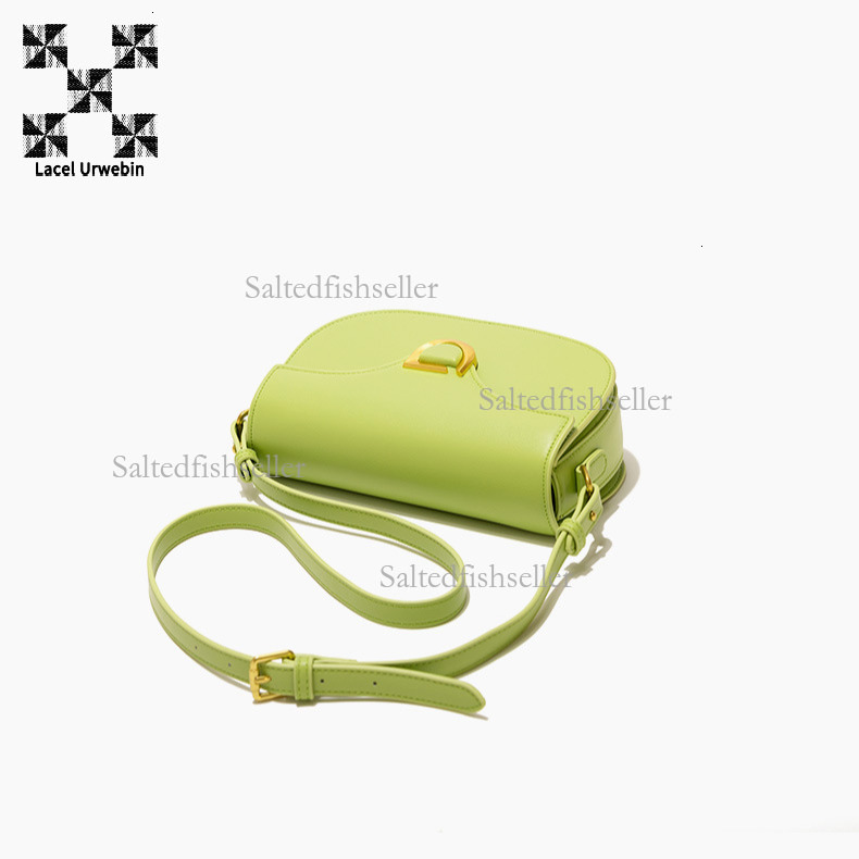 Lacel Urwebin Designer Fashion Simple Commuter Handbag Luxury Spring/summer Simple Saddle Bag Versatile Single Shoulder Crossbody Bag Mini Phone Bag