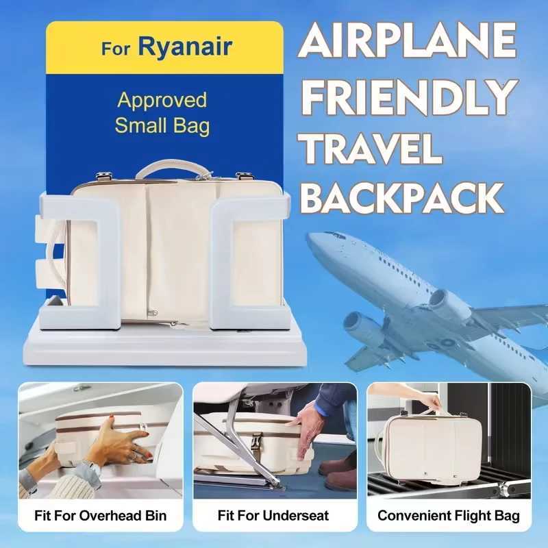 Notebook Backpack Travel 40x30x20 Ryanair Laptop Bag Men Women Business Waterproof Cabin Bag Carry ons Backpack School Bag W251025