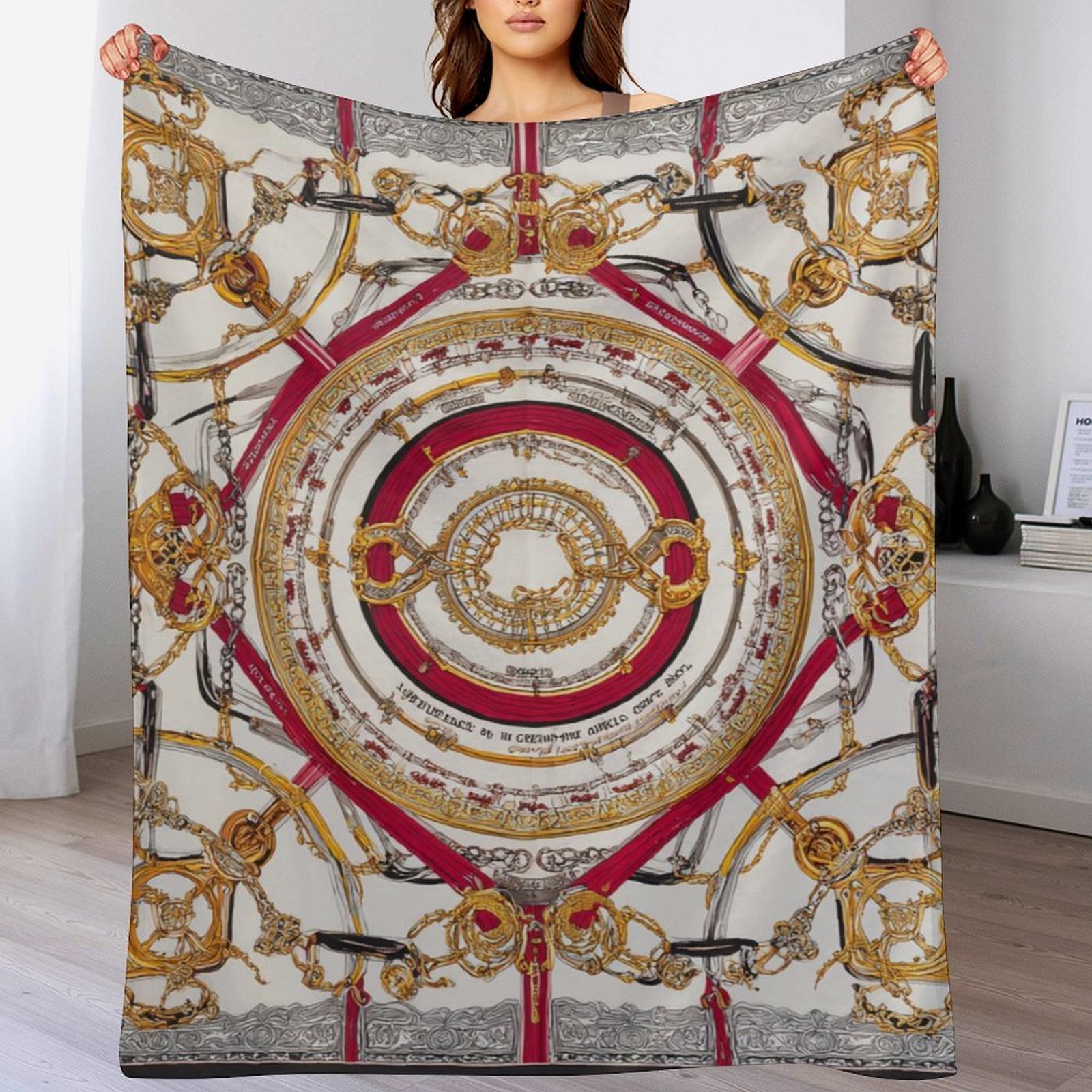 H Designer Horse blanket blanket throw cashmere vibration blanket copert Home Travel Throw Summer Air Conditioner Beach home bedding blankets throws H
