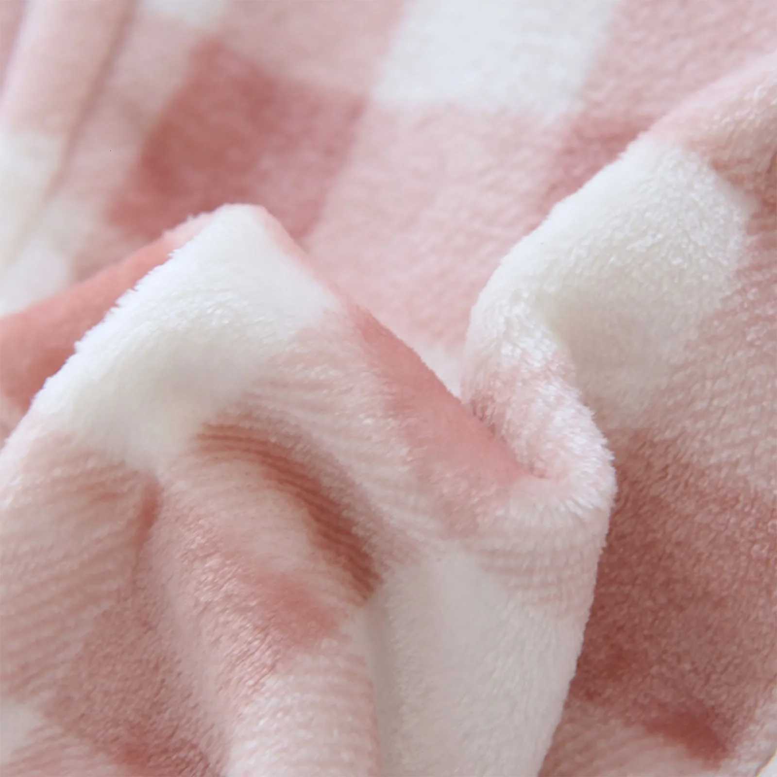 Comfortable Winter Thick Plaid Womens Flannel Pajama Pants High Waist Loose Casual Straight Big Size Fleece Warm Home TrousersT251025