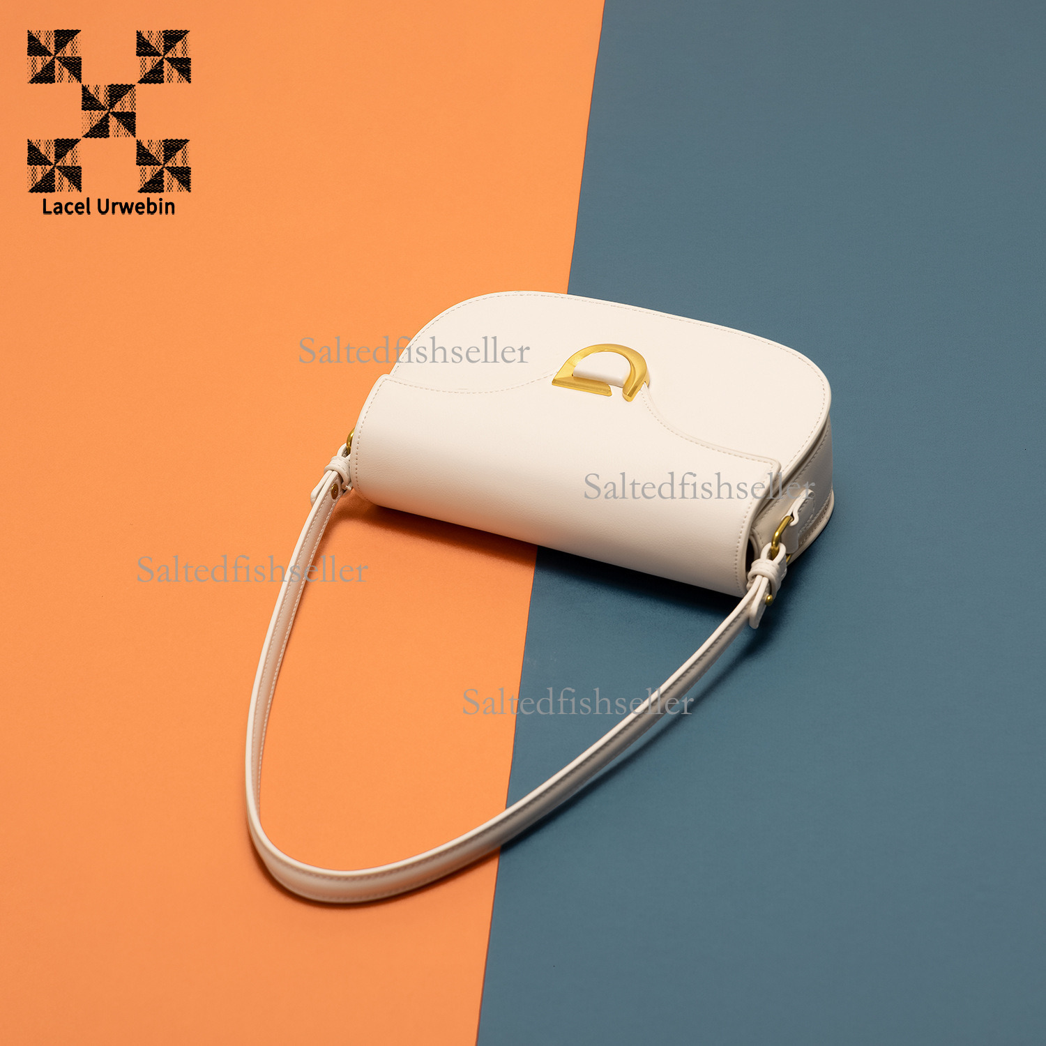 Lacel Urwebin Designer Fashion Simple Commuter Handbag Luxury Spring/summer Simple Saddle Bag Versatile Single Shoulder Crossbody Bag Mini Phone Bag