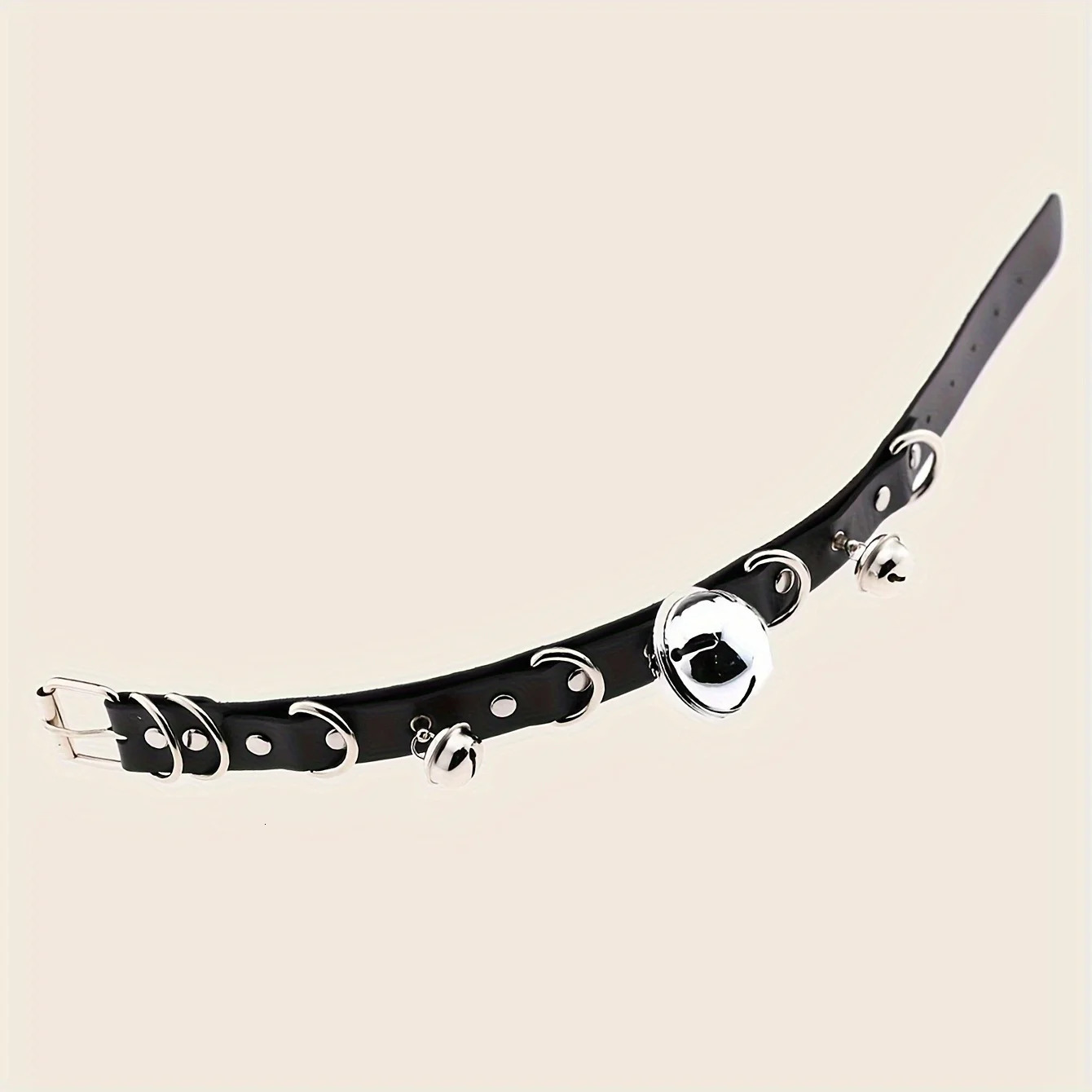 Big Bell Shape Choker Necklace Punk Style Clavicle Chain For Unisex Halloween Party Valentines Day Lovers Gifts 251023