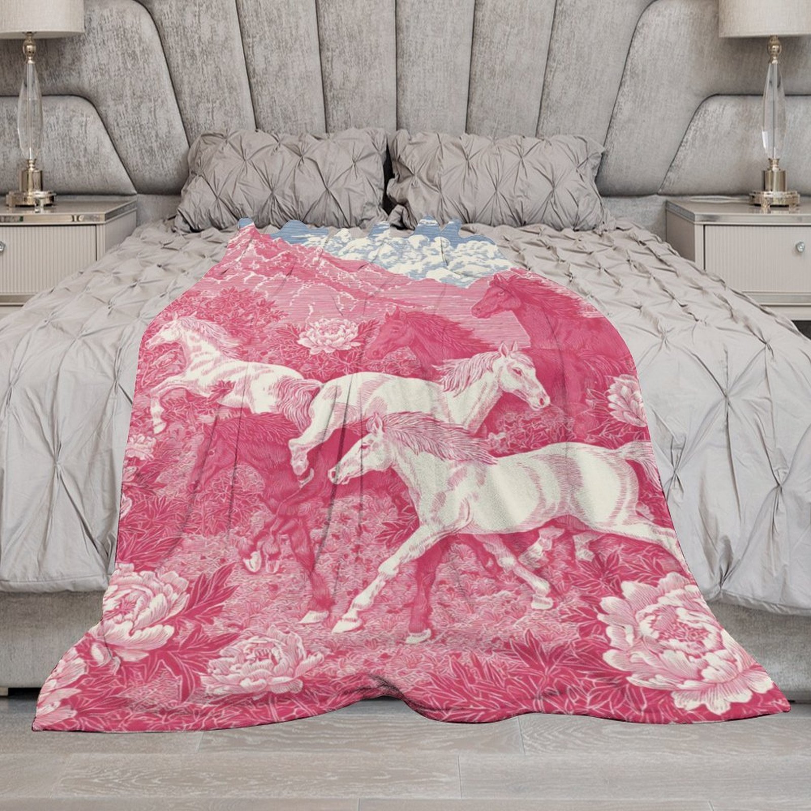 H Designer Horse blanket blanket throw cashmere vibration blanket copert Home Travel Throw Summer Air Conditioner Beach home bedding blankets throws H