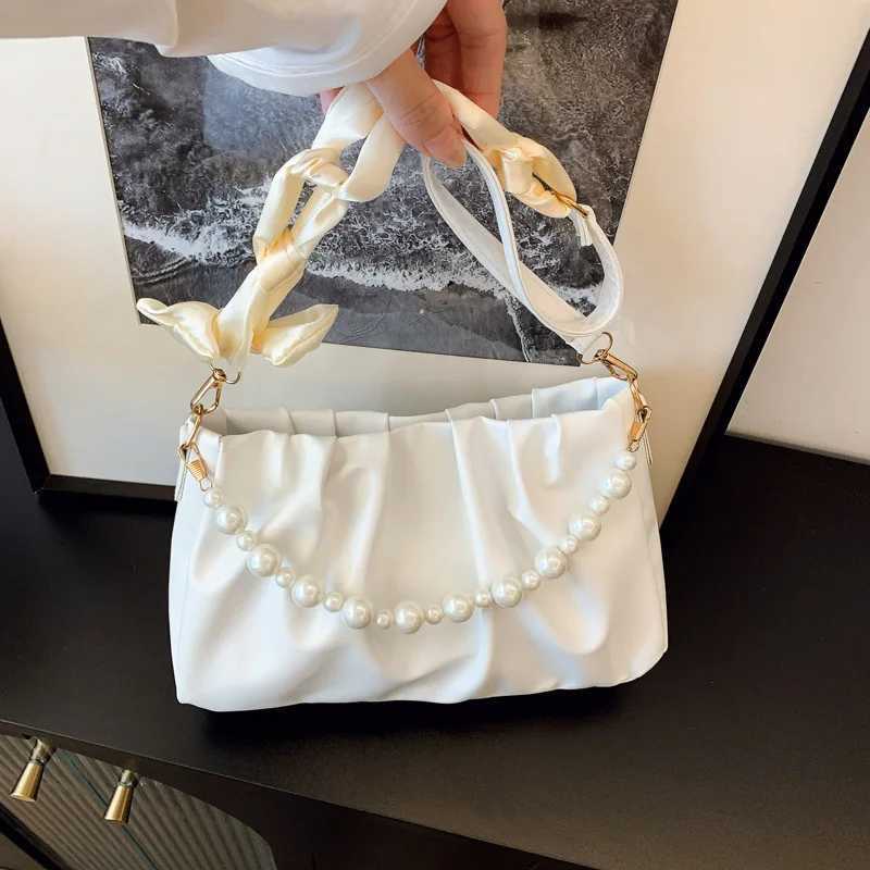 2025 Womens Ready To Ship Shoulder Bag PearlEmbellished Underarm Purse Timeless Crossbody Flap Clutch Z251024