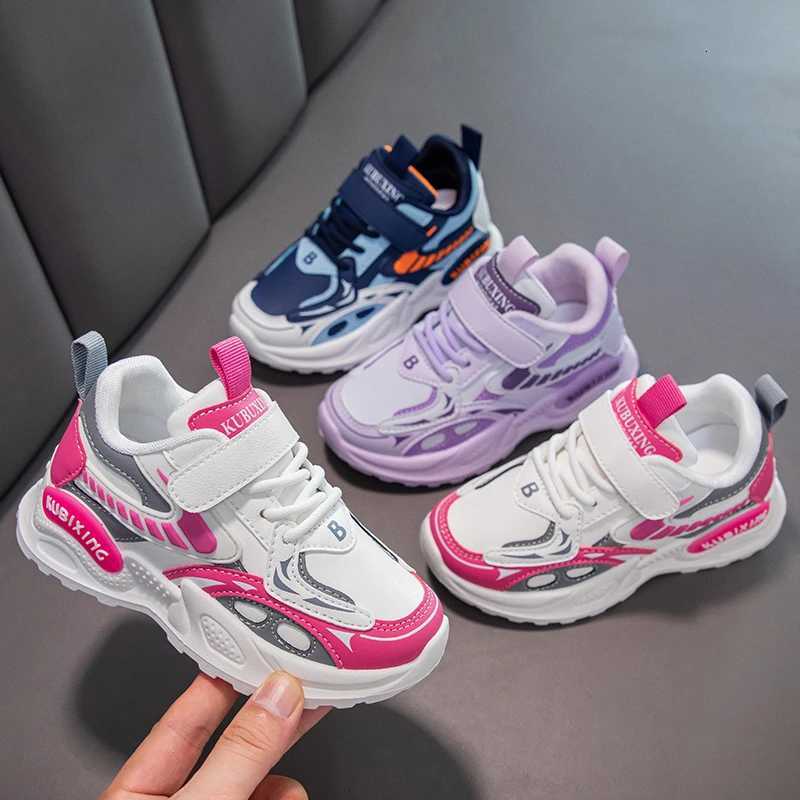 Kids Sneakers Children Casual Shoes 2025 New Trendy PU Leather Sports Shoes for Boy Girls Comfortable Running Shoes Gym TrainersT251025