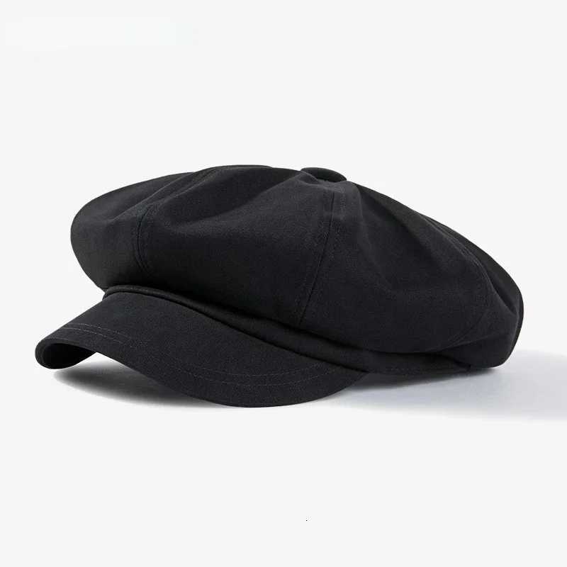 Fashion Beret M Fem Spring Summer Versatile Classic Casquette Painter Stylish Retro Octagonal Hat Men Wen Sunc Teen Y251025