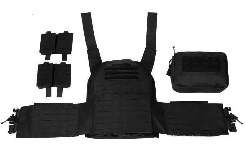 Ranger Green Plate Carrier Tactico Vest With Quick Rease Security Mol Chaco Tactico Bandolier Laser Cut Vest Y251022