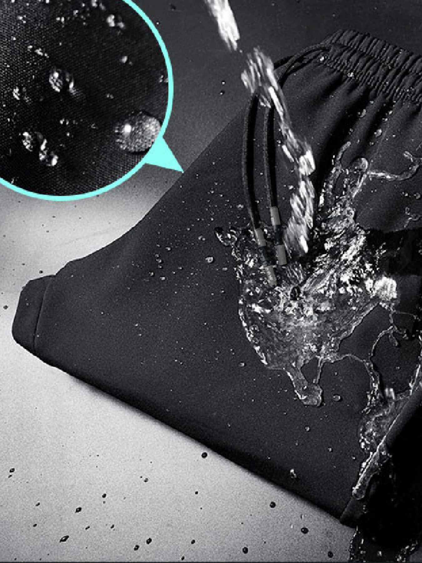 Solid Color womens Pants Fleece Lining Hiking Autumn Winter Thick Warm Elastic Waist Drawstring Zipper PocketsT251025