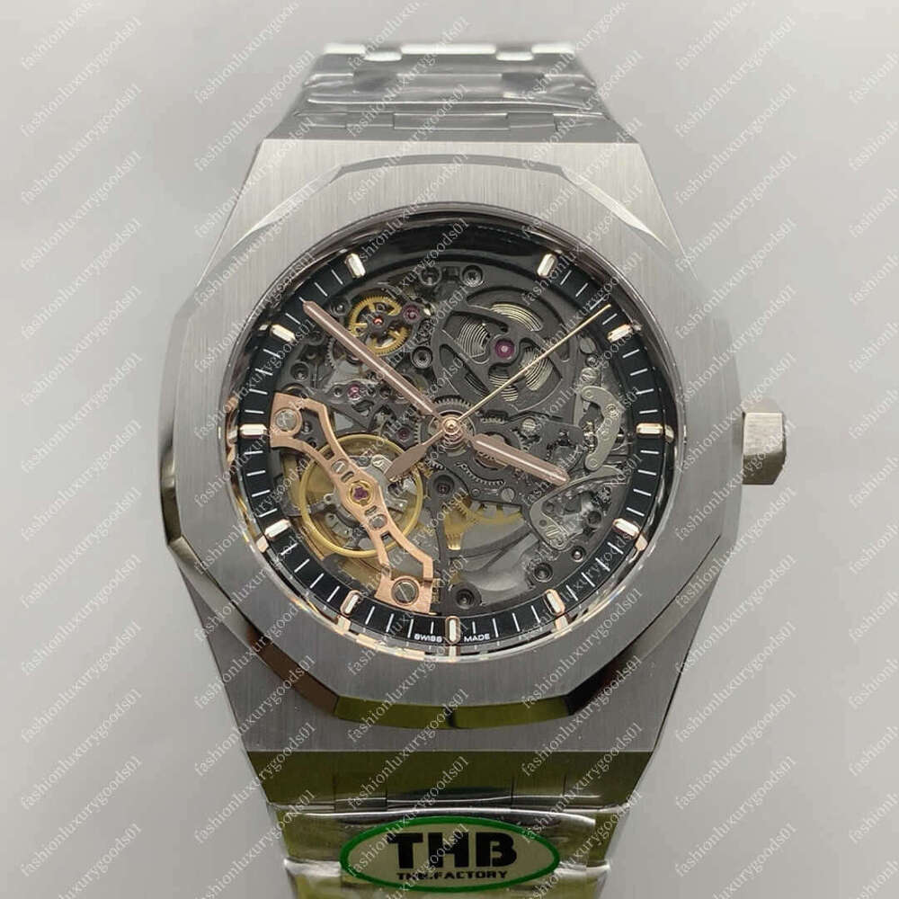 Royal 15407ST.OO.120ST.01 5A Quality 1 to 1 SuperClone THB Factory 41mm Mens Watches Automatic Mechanical 2131 Movement Gift Box Watch