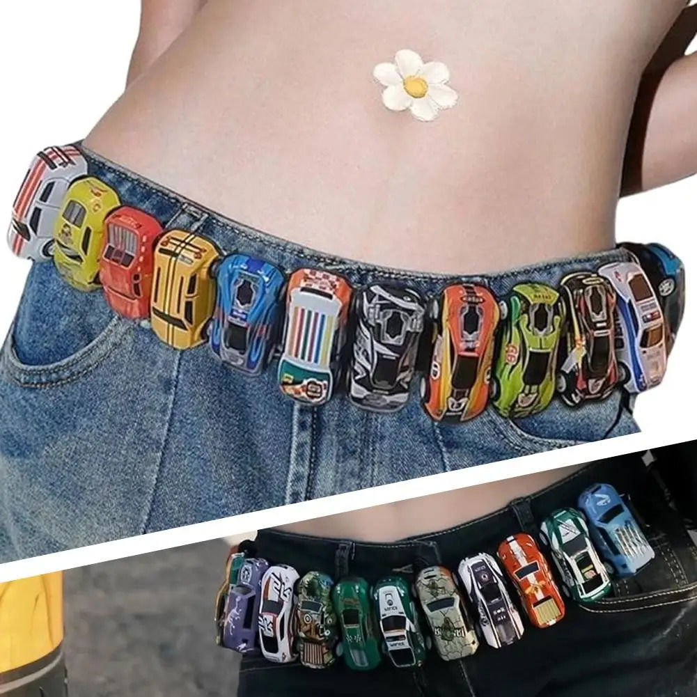 Y2K Personality Skull Rhinestone Belt Punk Youth Style Belt with Multifunction and Fashion Sense of Riveting 251024
