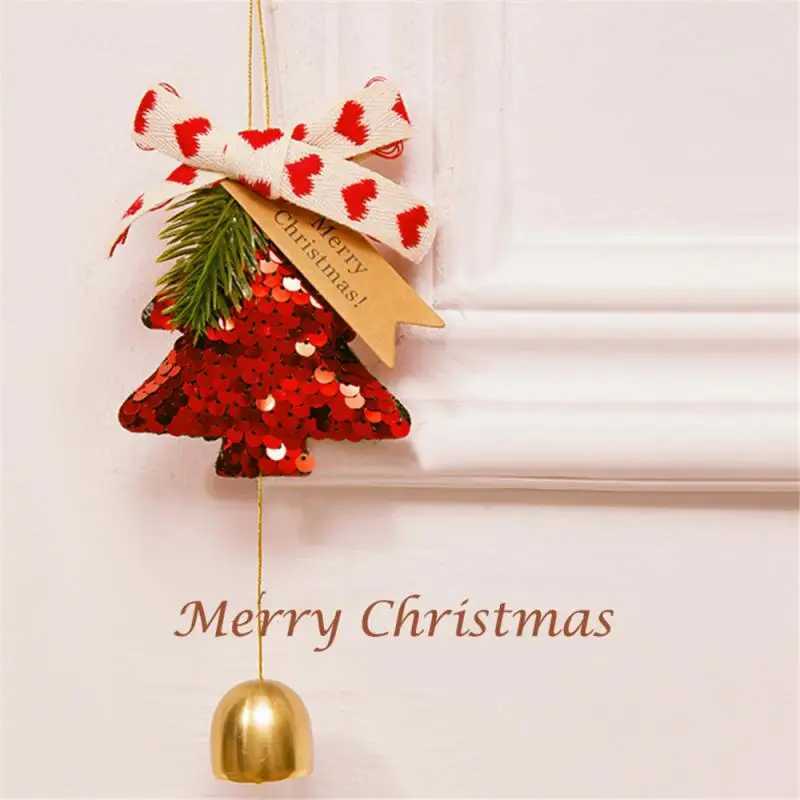 Plush Christmas Tree Decorate Bells Nordic Style Christmas Tree Decoration Xmas Hanging christmas Gift Christmas Home Decoration C251024
