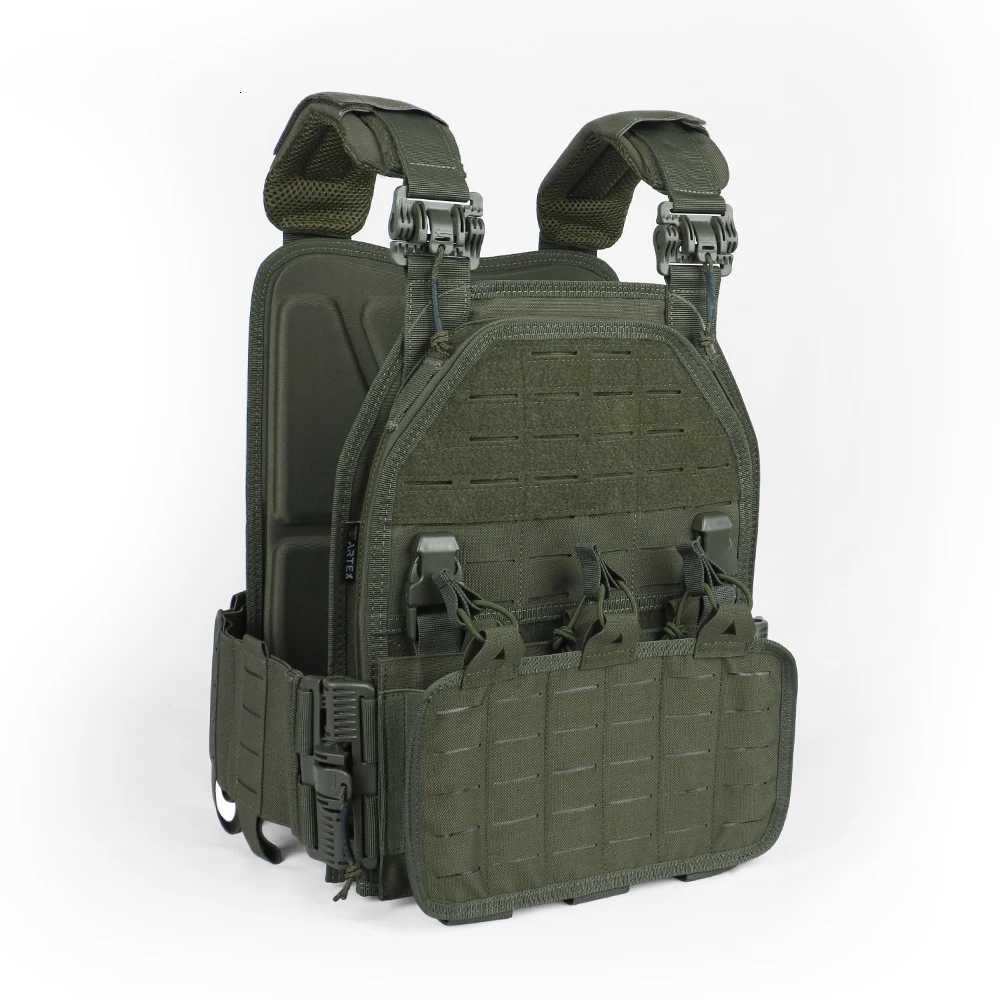 Artex High Quality Outdoor Tactical Vest Lightweight MultiUse Hiking Hunting Waterproof Mol Tactical Vest Can Plate Carrier Y251022