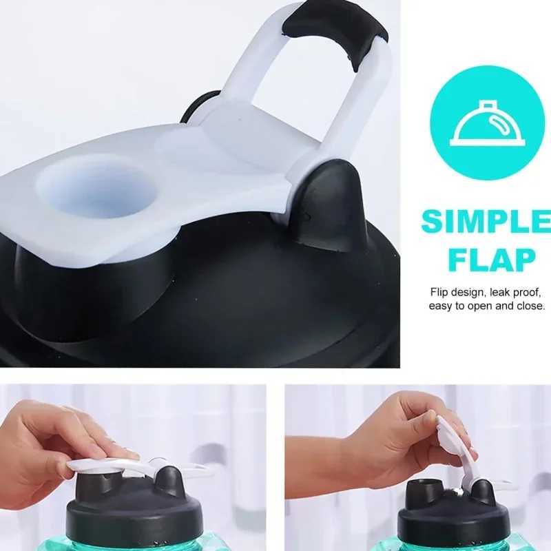 26L Large Capacity Dumbbell Sports Bottle Plastic Drinking Cup Leakproof Water Bottle Fitness Camping Cycling Water Bottle J251025