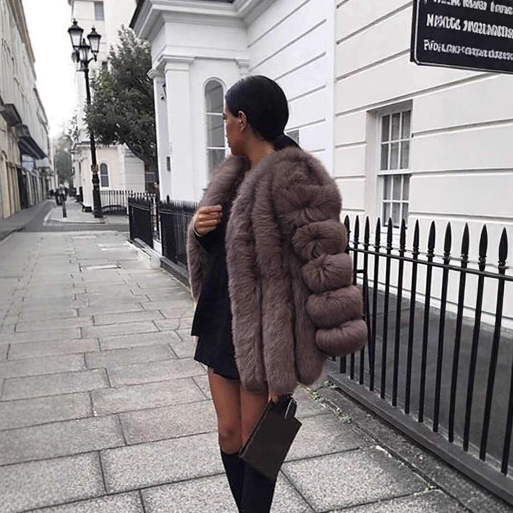 Street Coat Tocas Fox Casual Fur Style Women's Clothing