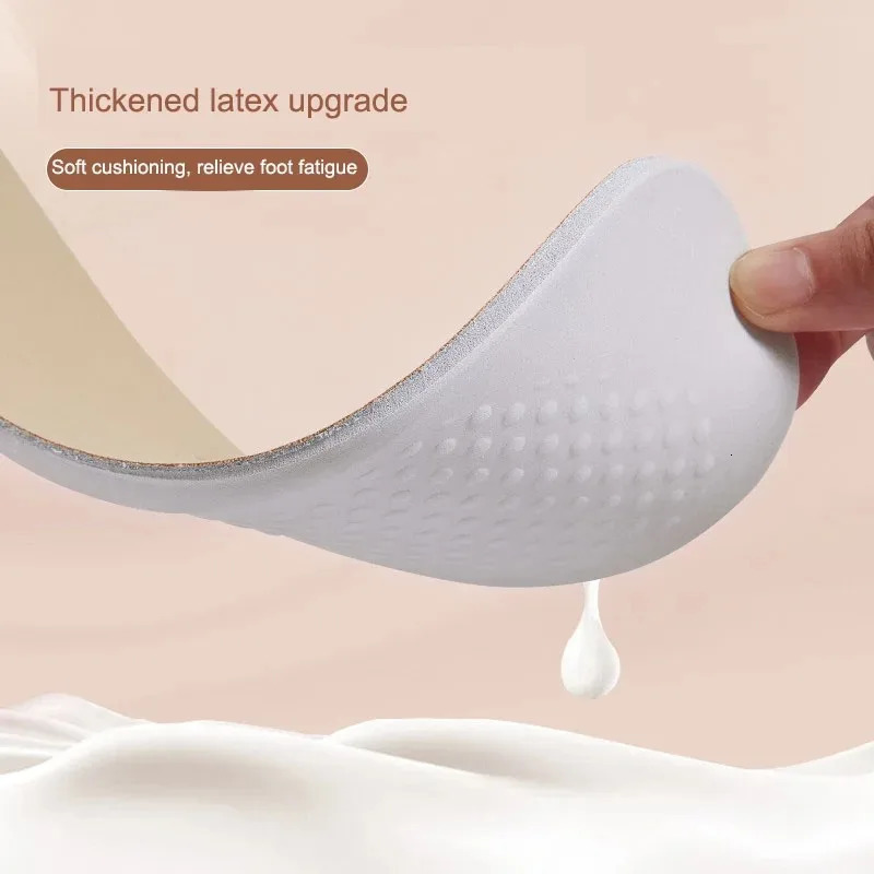 1 Pair Latex Sports Insole Cowhide Insoles for Shoes Arch Support Shoe Pads Shock Absorbing Plantar Fasciitis Template Inserts251020