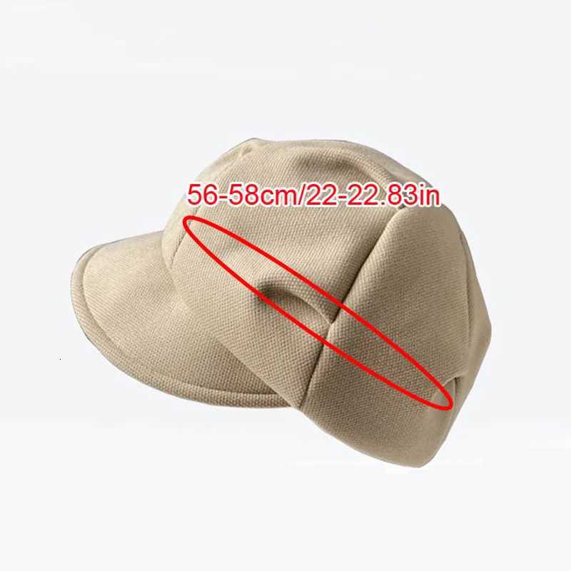 Ladies Beret Hat Autumn and Winter Casual Versatile Newsboy C Adjustable Fashion British Retro Octagonal Hat Y251025