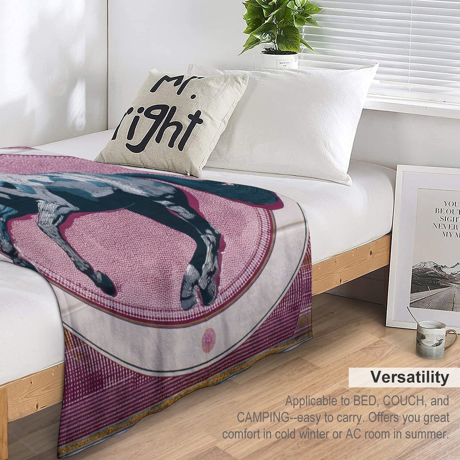 Custom H Designer Horse blanket blanket throw cashmere vibration blanket copert Home Travel Throw Summer Air Conditioner Beach home bedding blankets t