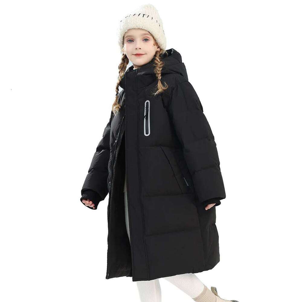 -20 Degrees Celsius Down Boys And Girls Jackets,2025 New Medium-Length Thickened Cotton-Padded Jackets For Children To Keep Warm