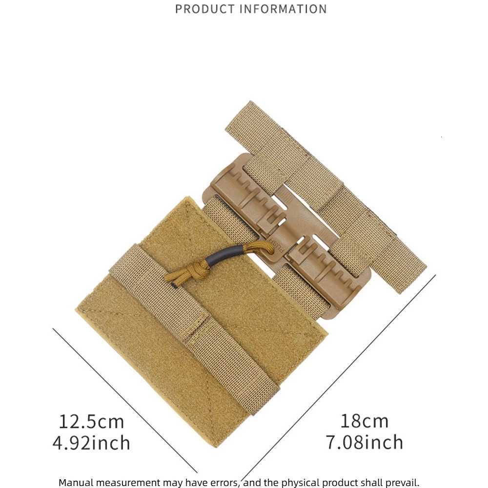 Tactical Vest with Quick Detachab Bucks Sliding Buck Easy Modification Vest Y251022
