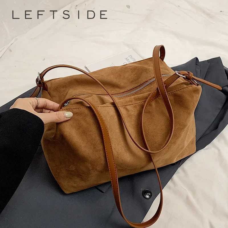 LEFTSIDE PU Leather Crossbody Bags for Women 2024 Winter Y2K New Trend Fashion Shoulder Bag Leopard Handbags Luxury Designer Z251024