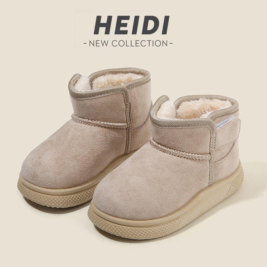 Snow Boots For Toddler Kids Plush Boots Children Thick Warm Cotton Shoes Happysteps For Child Boys Girls Warm Boots Sizes 21 - 32 H1191