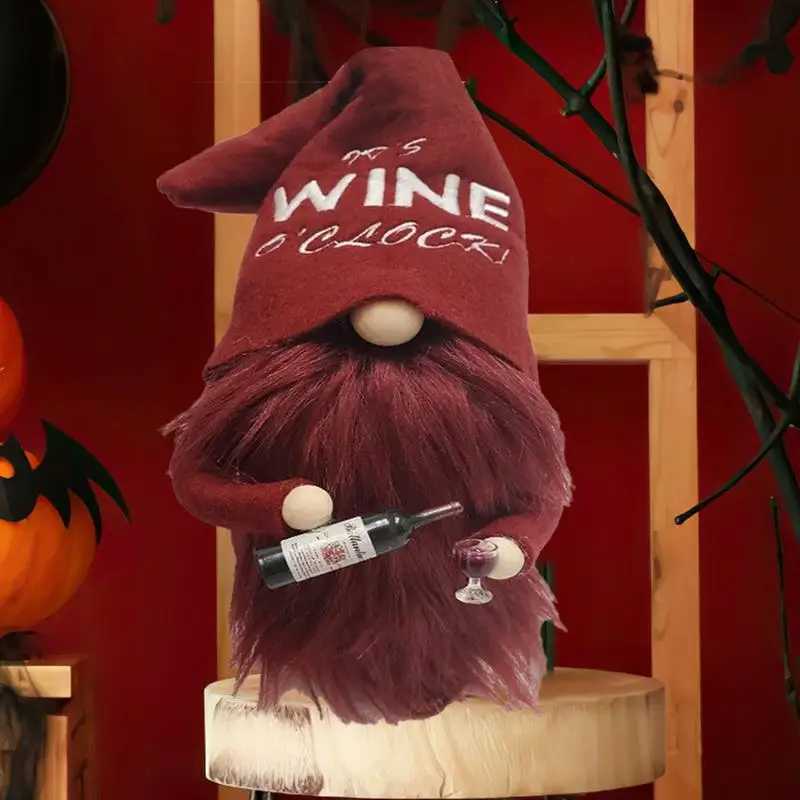 30cm Halloween Christmas Dwarf Doll Stuffed Swedish Tomte Plush Desktop Decor Cute Collectible Figurines C251024