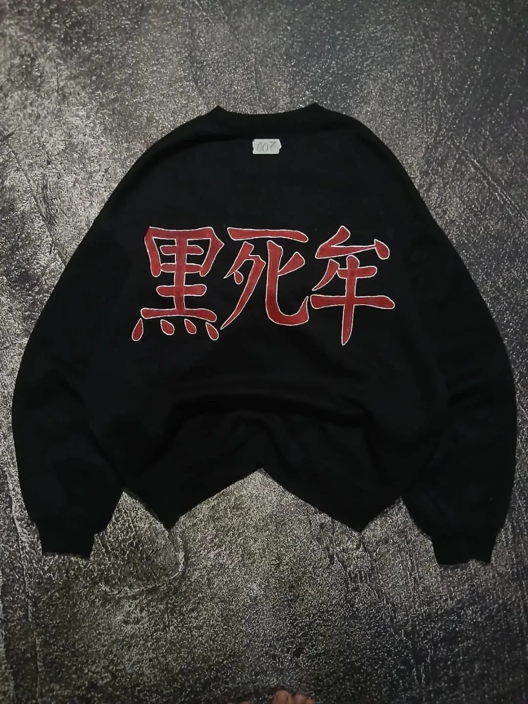 Twelve Kizuki Zipper Eyes Graphic T Shirts Harajuku Vintage Long Sleeve Goth Style Streetwear Kokushibo Y2k Tops Men clothing 251020
