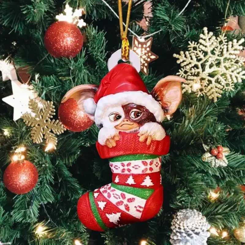 Christmas Decoration Tree Pendant Decoration Christmas Pendant Elf Doll New Year Gift Household Tree Elf Doll Pendant C251024