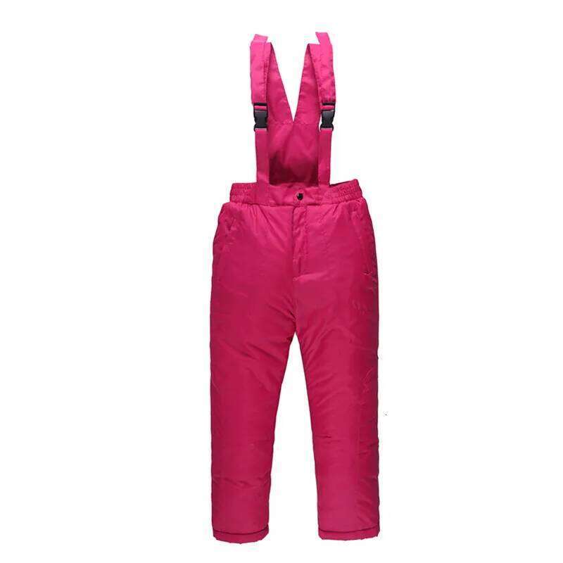 -30 Degrees Children Winter Ski Suit Waterproof Plus Veet Warm Girl Jacket Coat 4-14 Years Boy Cotton Overalls Snowsuit