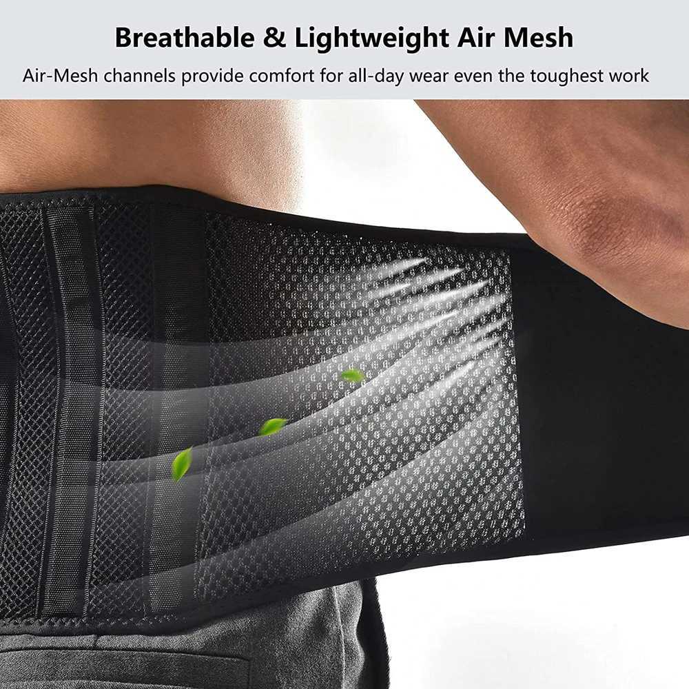 Back Brace for Men and Women Breathable Waist Lumbar Lower Back Support Belt for Sciatica Herniated Disc Scoliosis Back Pain Y251025
