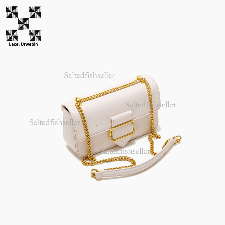 Lacel Urwebin Designer Fashion Women's Bag Luxury New Urban Simple Underarm Small Square Bag Stylish Ins Single Shoulder Cross Shoulder Chain Bag