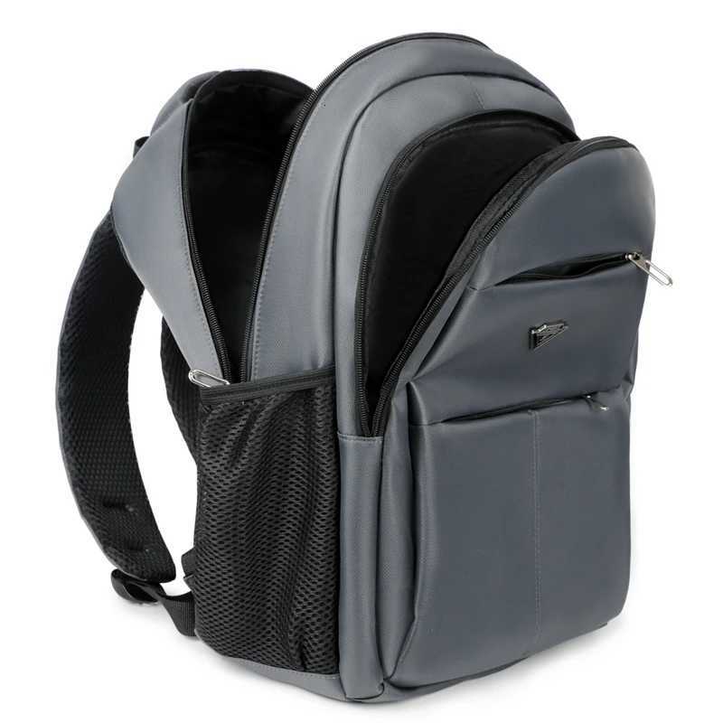 Mens largecapacity backpack multicompartment design ideal choice secure zipper closure travel backpack W251025