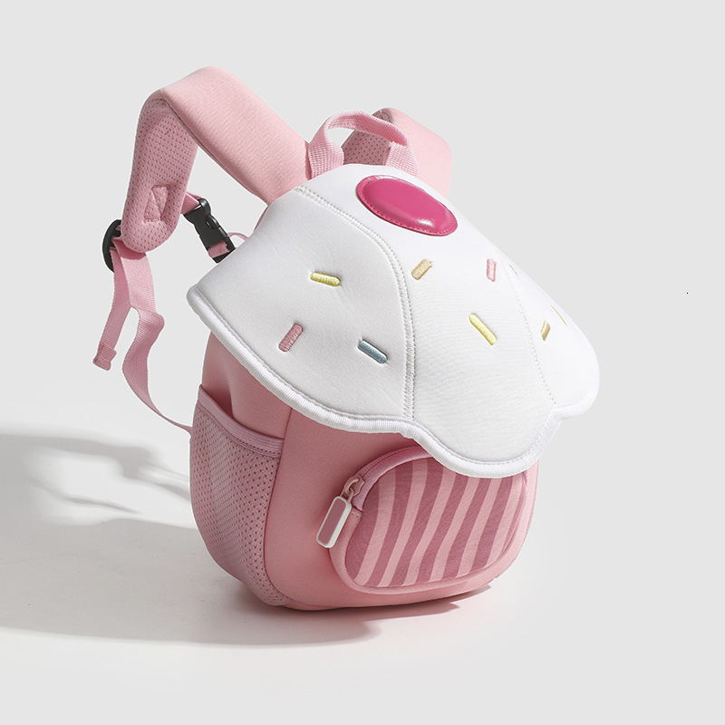 New Mini Cute Mushroom Backpack Kindergarten Popular Cute Series Children's Designer Small Backpack Fashion