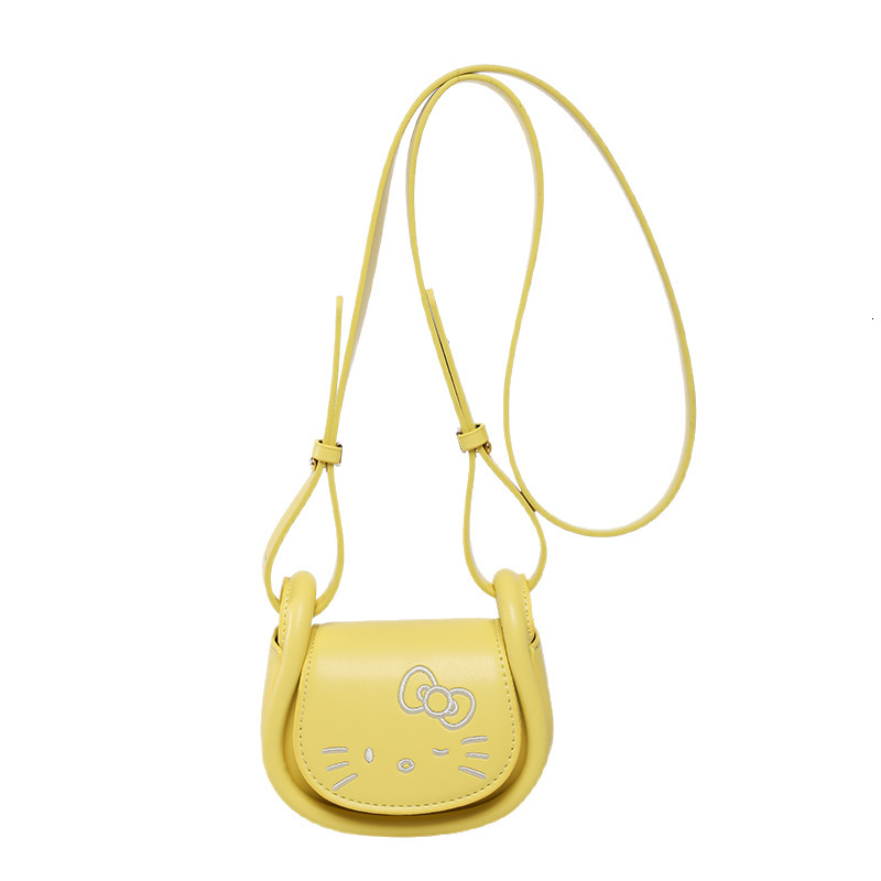 New Fashion Cartoon Children's Bag Cute Cat Parent Child Matching Mini Coin Wallet Outdoor Leisure Single Shoulder Crossbody Bag
