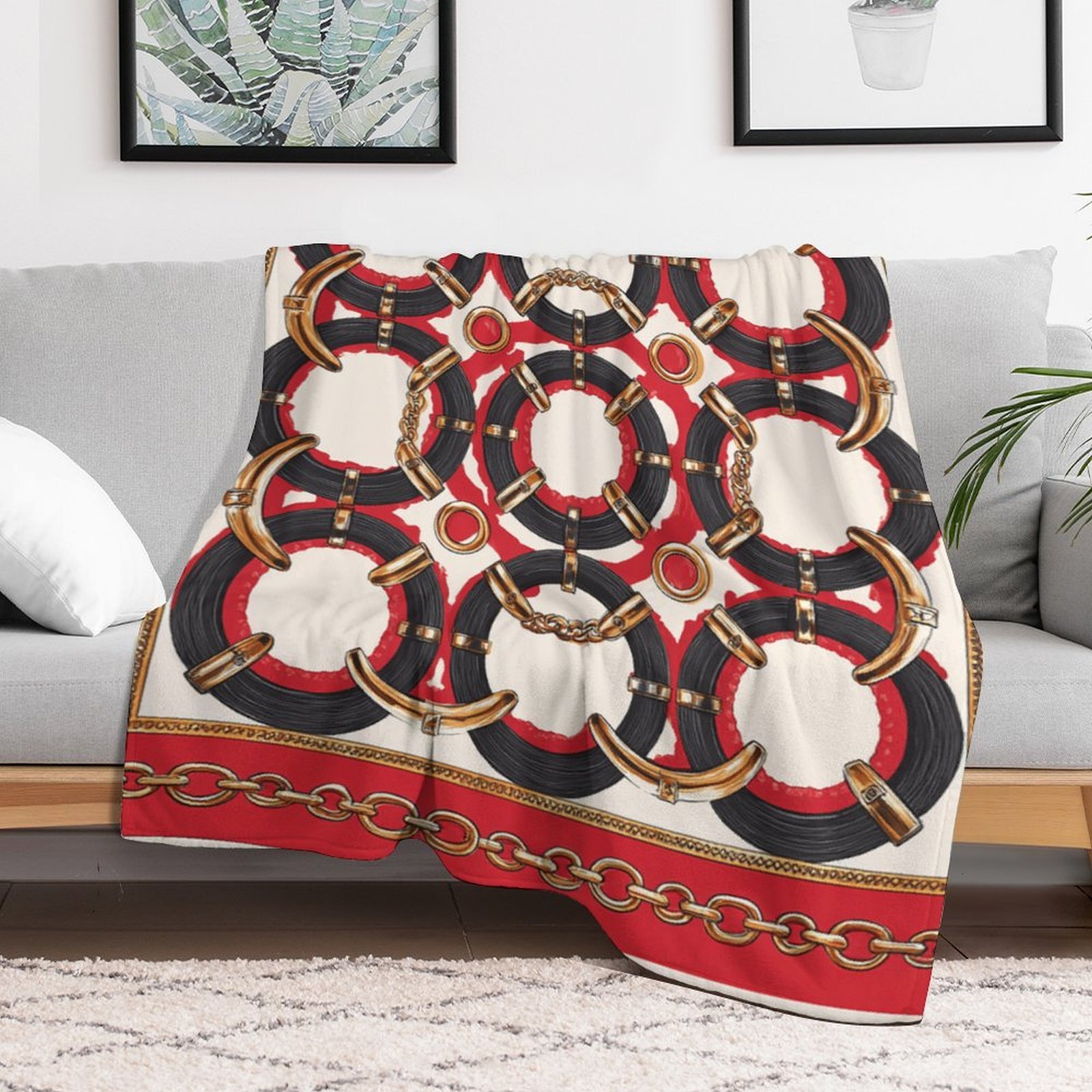 H Designer Horse blanket blanket throw cashmere vibration blanket copert Home Travel Throw Summer Air Conditioner Beach home bedding blankets throws H