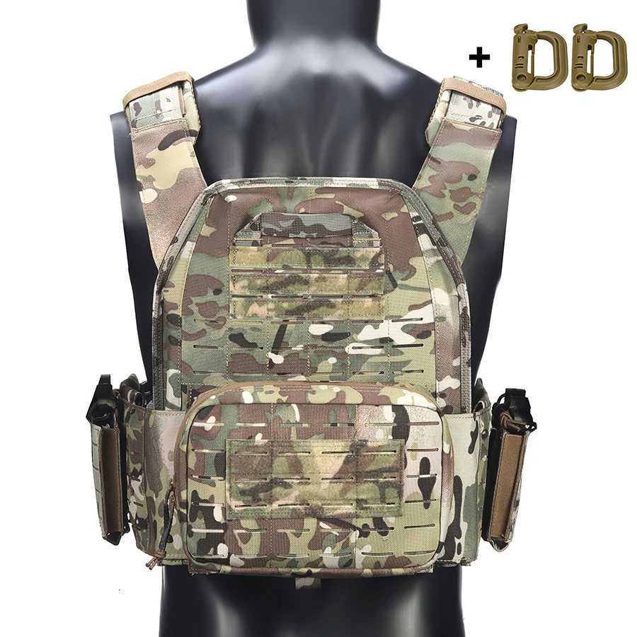 Outdoor multifunctional laser quick rease hunting vest shoulder and waist quick rease accories reinforced rib design Y251022