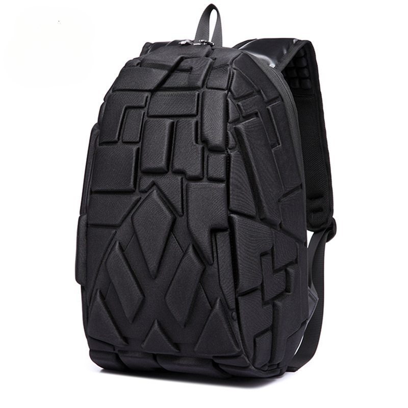 New hot selling fashionable turtle shell backpack personalized men's backpack outdoor new student backpack