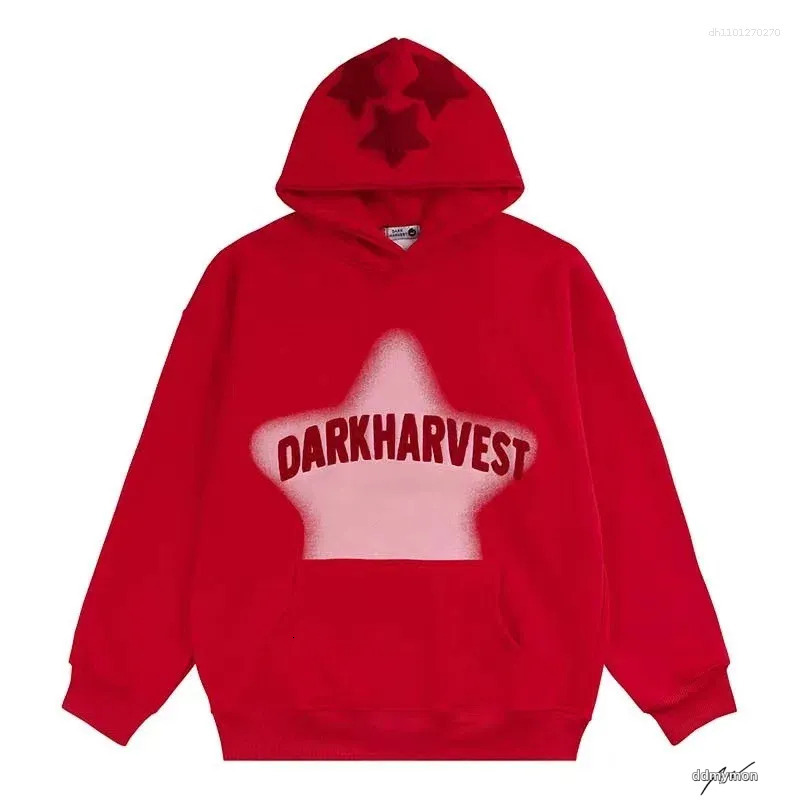 Men's Hoodies Spring Hip-Hop Street Graffiti Hoodie For Men Clothes Women Retro Casual Sports Couple Ddmymon