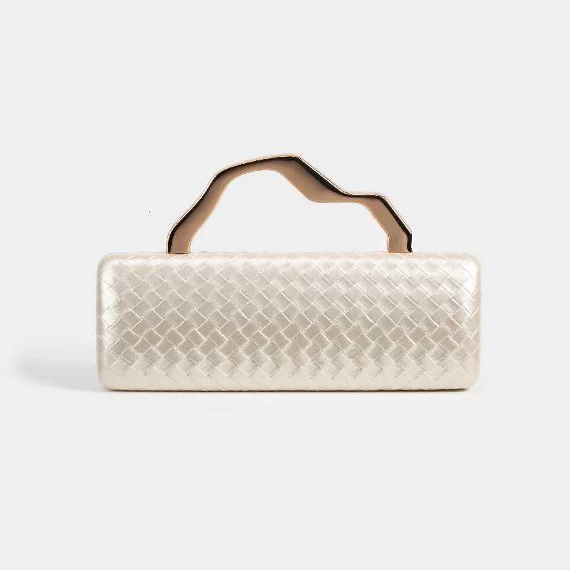 Pu Leather Crossbody Evening New Clutch Fashion Gold Shoulder Handbag Purses Handbags Womens Luxury Party Wedding Boston Bag Z251024