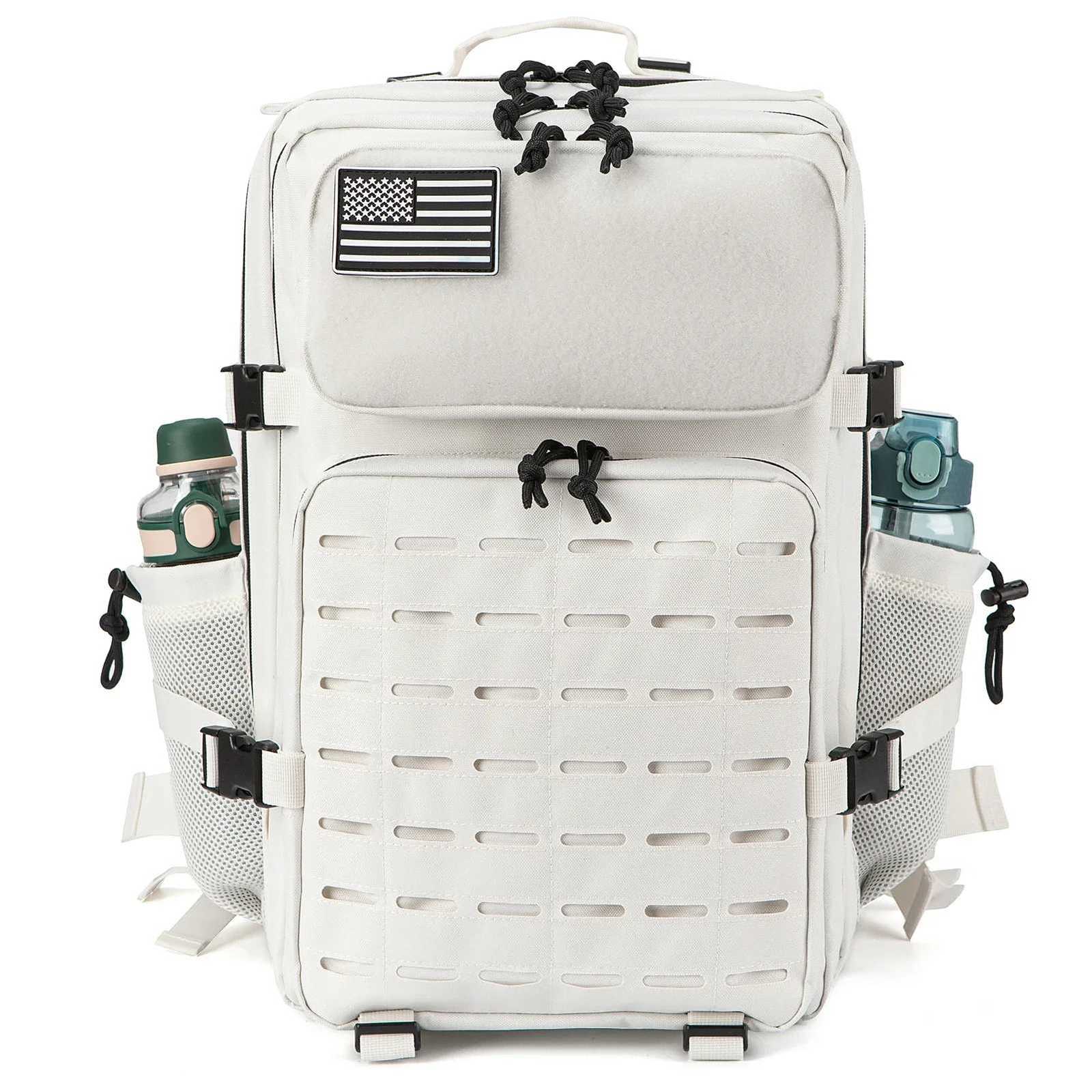 25L45L Mens and Womens Tactical Backpacks Outdoor Activities Small School Backpacks with Water Bottle Holder W251025