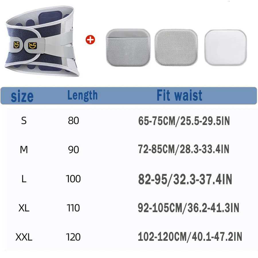 Back Brace Support Belt for Lower Back Pain Relief Adjustable Men Women Waist Lumbar Support Sciatica Scoliosis Herniated Disc Y251025