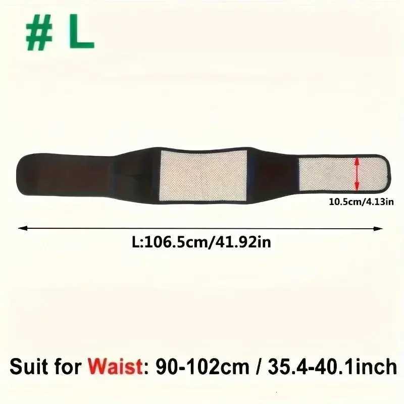 Adjustable Magnets SelfHeating Magnetic Therapy Back And Waist Support Belt Massage Sports Protector Lumbar Brace Band Y251025